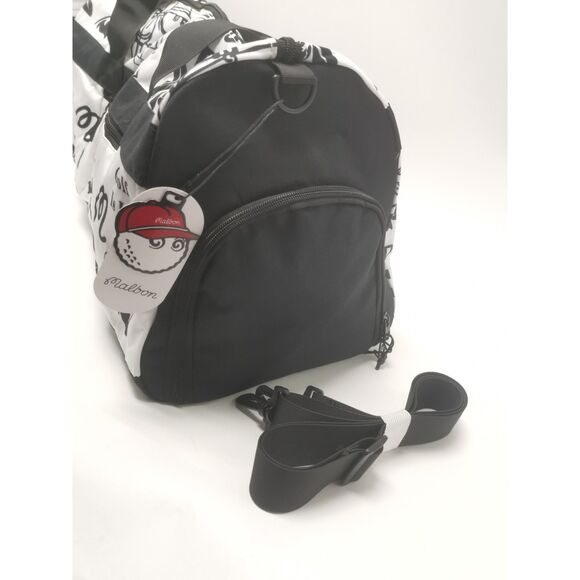 Malbon Golf Boston Bag Sports Travel Clothing Bag - Picture 3 of 7